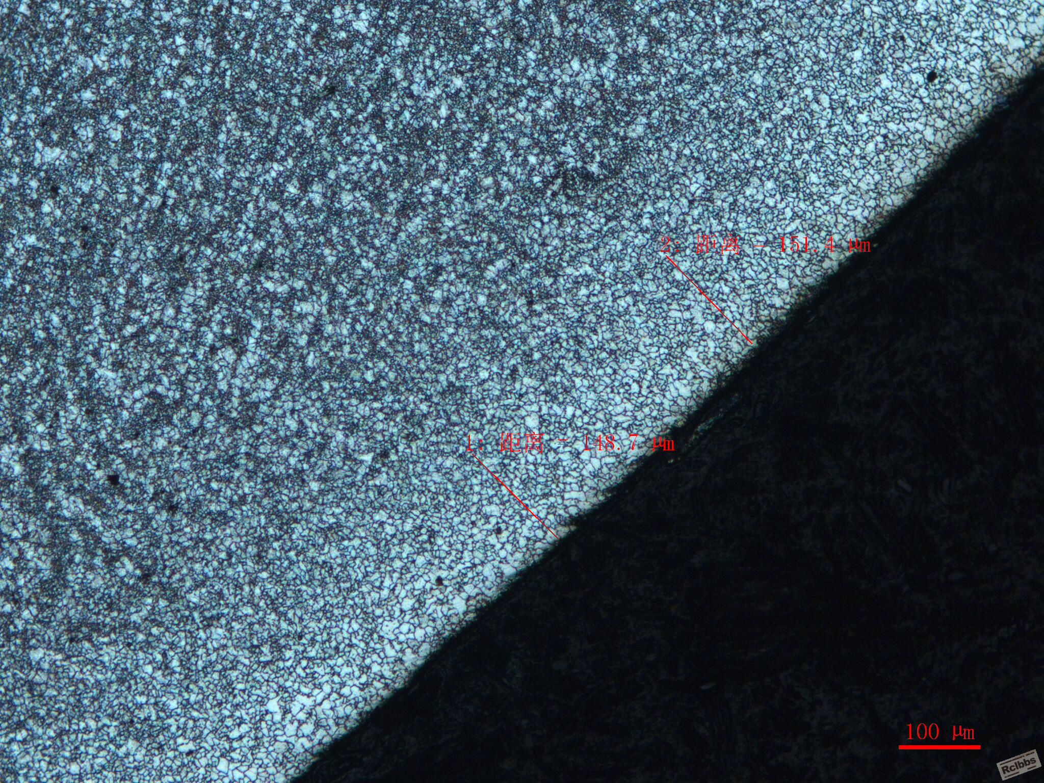 20mn2b的退火组织,要求检测脱碳层的深度,请问应该判多深啊,感觉很