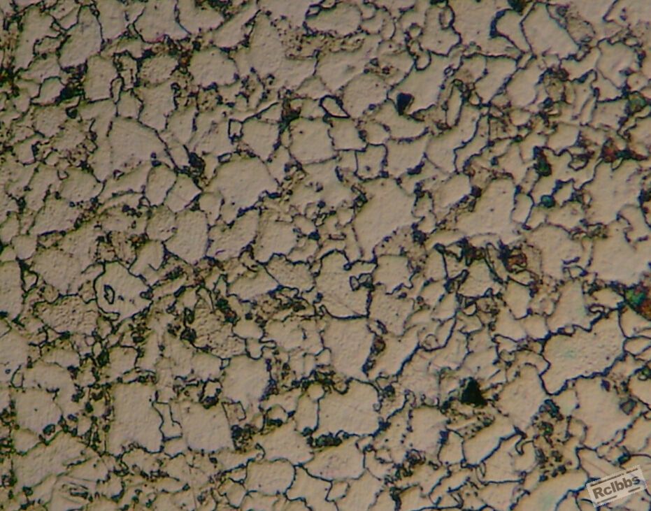 材质12cr1mov的过热器管子,表面发黑,取样金相,请专家定下球化级别